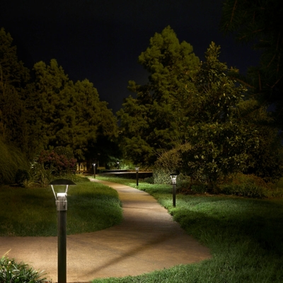 <p>Commercial walkway lighting in Cincinnati, OH.</p> Photo